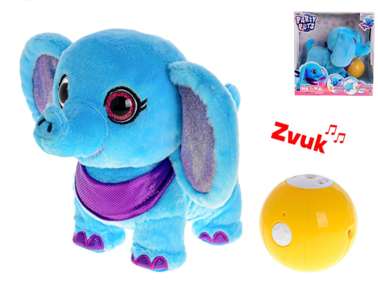 Party Pets - Nesha - jezdící mikro slon se zvukem