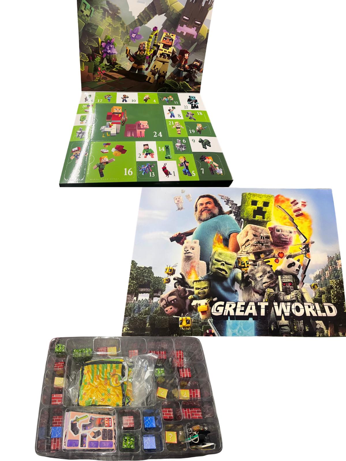 Adventní kalendář Minecraft