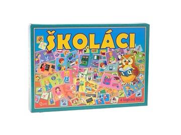 Školáci – zábavná a naučná stolní hra pro děti