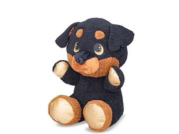 Plyšové hračky se třpytivými detaily – různé druhy