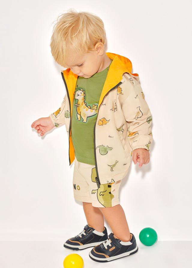 Stylová oboustranná bunda Mayoral - dinosauři