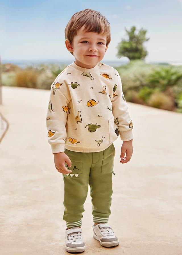 Zelené tepláky pro kluky