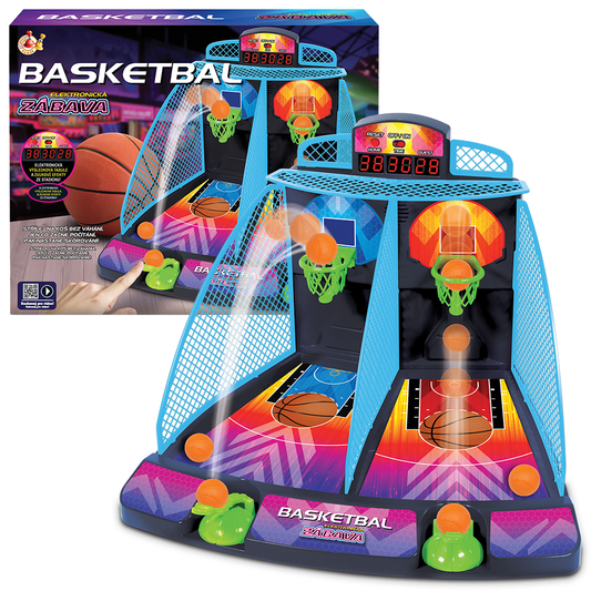 STUDO GAMES - Elektronická hra Basketbal NEON