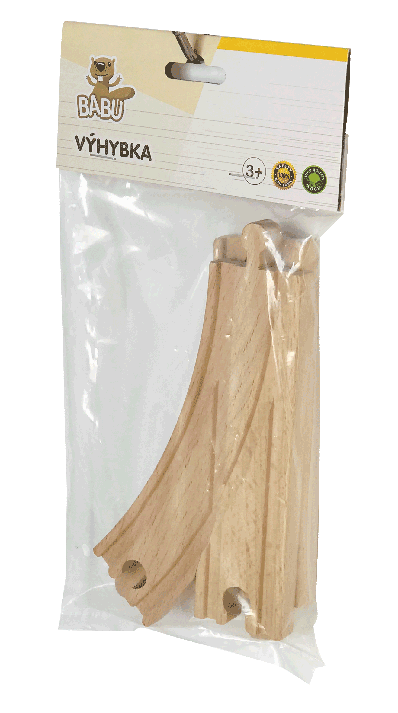 BABU vláčky - Kolej Y 16 cm, 2ks - Image 2