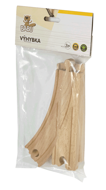 BABU vláčky - Kolej Y 16 cm, 2ks - Image 2