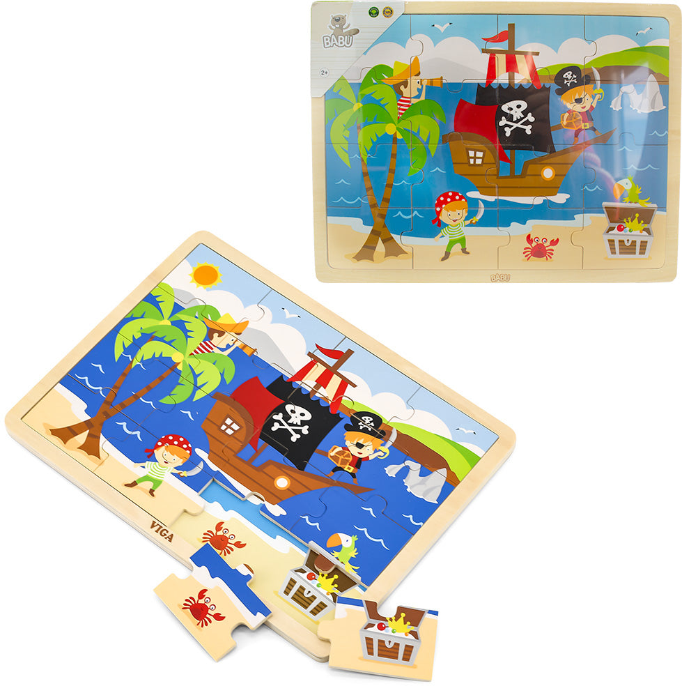 BABU - Puzzle piráti