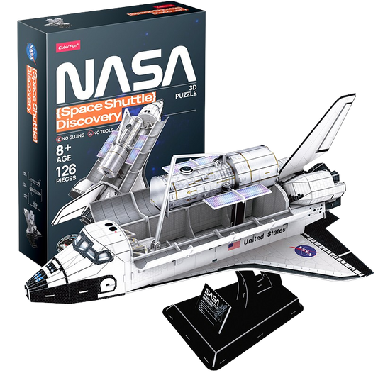 CubicFun - Puzzle 3D Space Shuttle Discovery - 127 dílků