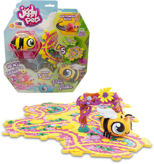 JIGGLY BUGS Hrací SET Včelka s dráhou