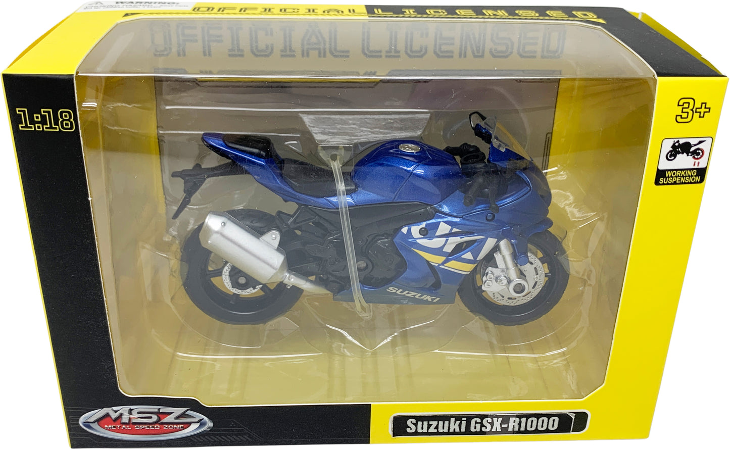 Kovový model - 1:18 SUZUKI GSX-R1000 - Image 2