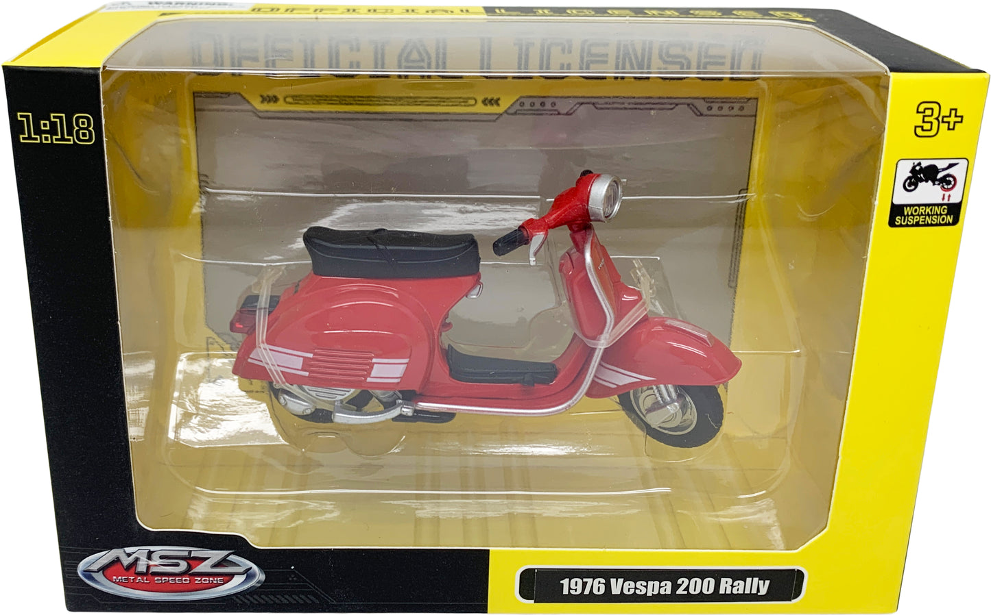 Kovový model - 1:18 VESPA 200 Rally 1976 - Image 2