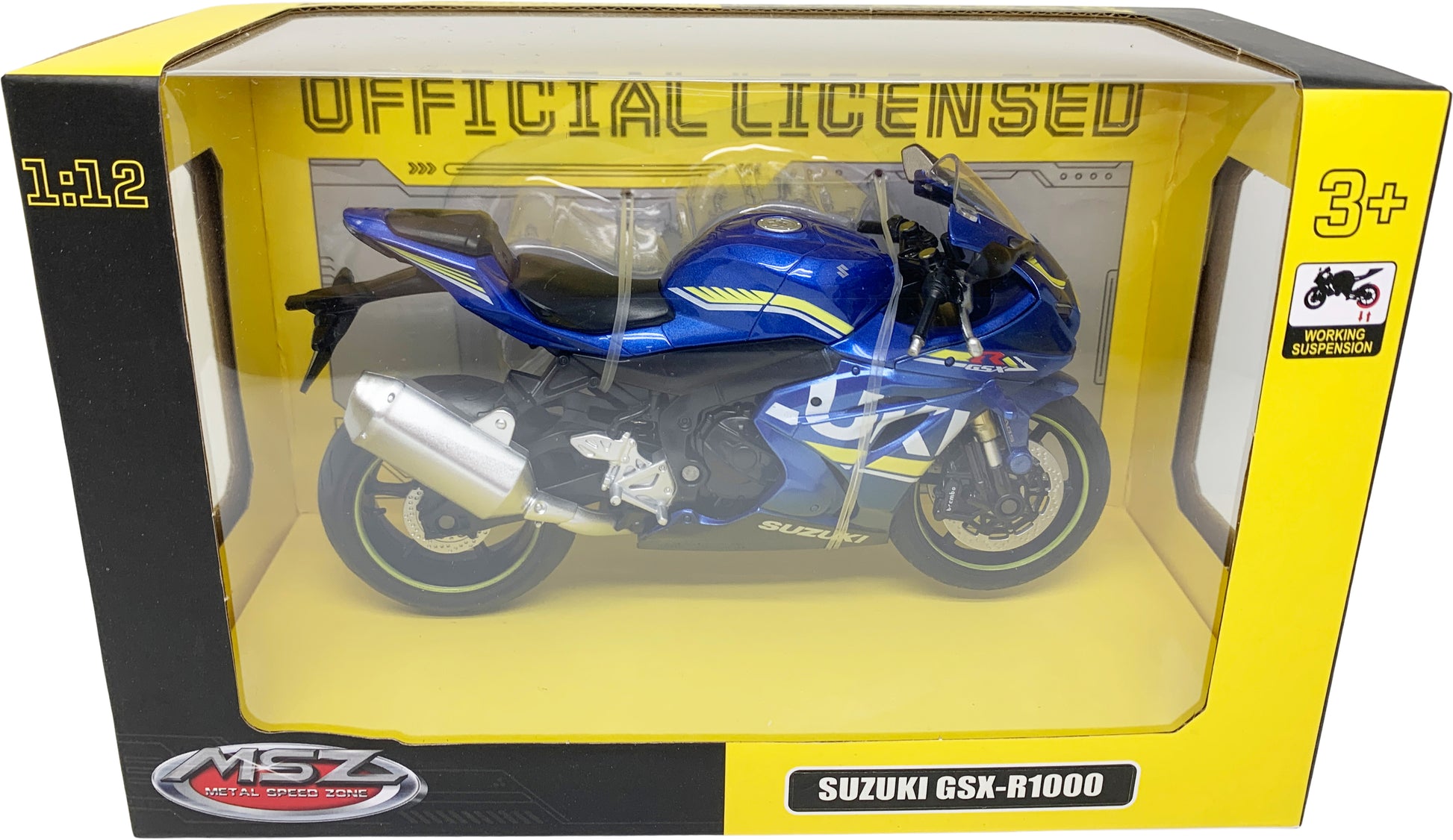 Kovový model - 1:12 SUZUKI GSX-R1000 - Image 2