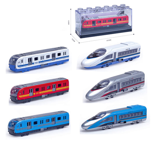 Kovový model metra/vysokorychlostního vlaku 1:64 - více druhů