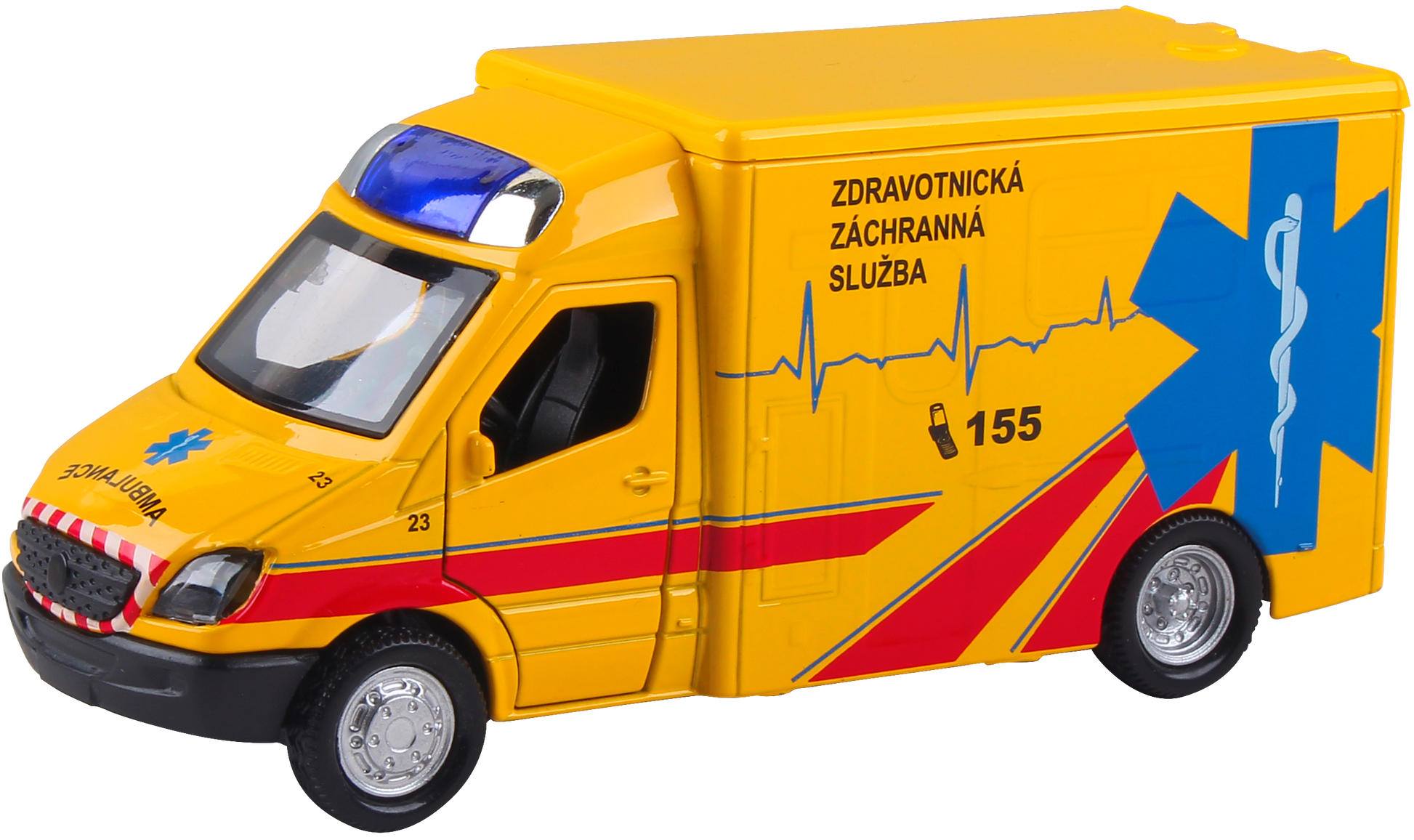 Záchranáři 1:36 Ambulance ZZS Mercedes-Benz