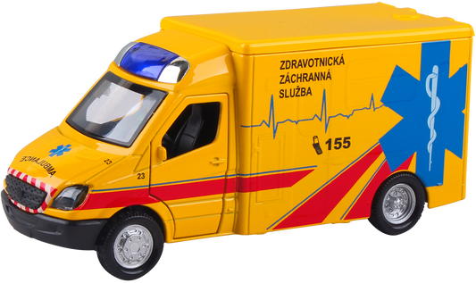 Záchranáři 1:36 Ambulance ZZS Mercedes-Benz