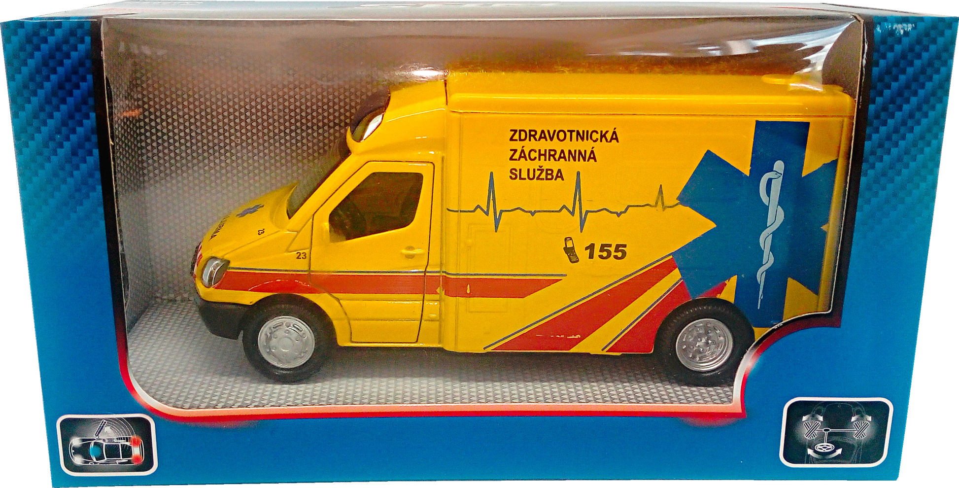 Záchranáři 1:36 Ambulance ZZS Mercedes-Benz - Image 2