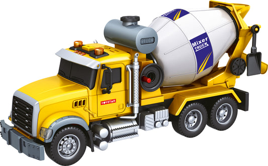 CITY SERVICE CAR - 1:14 - Míchačka betonu (se zvukem, světly a dalšími funkcemi)