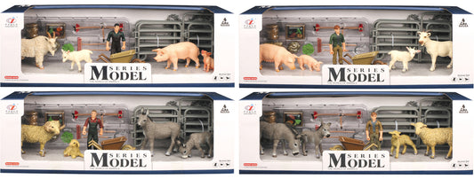 Zvířátka z farmy - Set farmářských zvířat U11 4 druhy