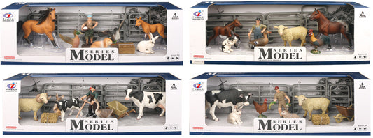 Zvířátka z farmy - Set farmářských zvířat U4 4 druhy
