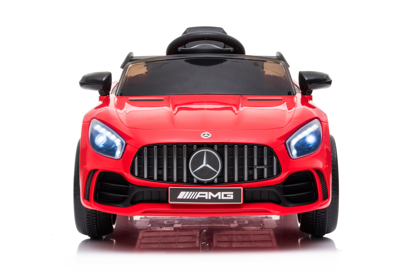 Dětské elektrické auto Mercedes-Benz Benz AMG červené + dálkový ovladač - Image 2