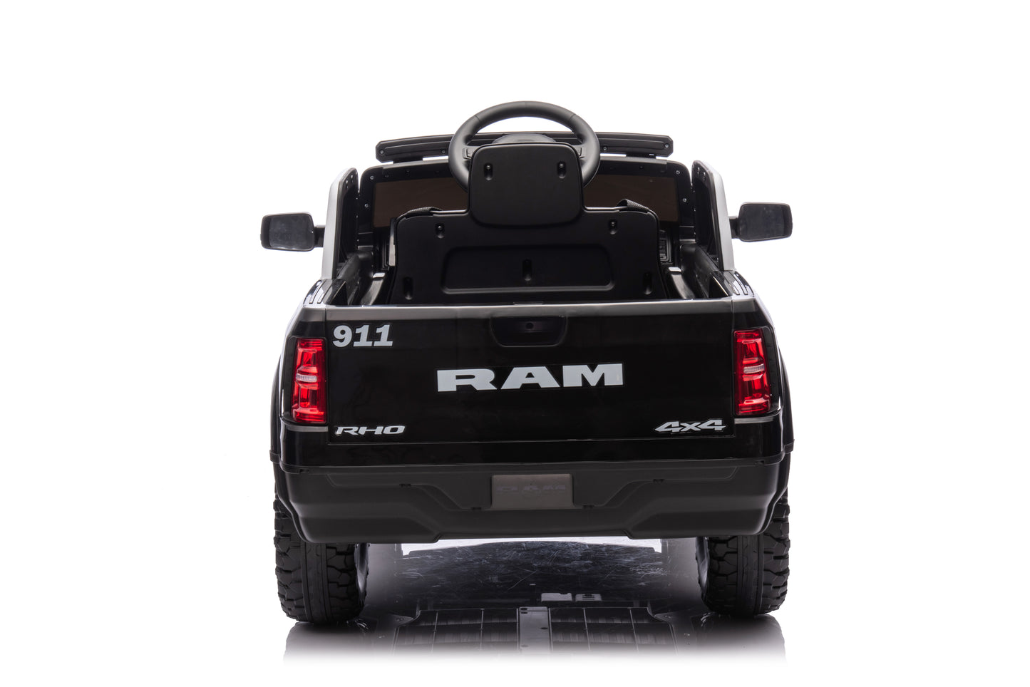 Dětské elektrické policejní auto RAM 1500 RHO Super Truck + dálkový ovladač - Image 2