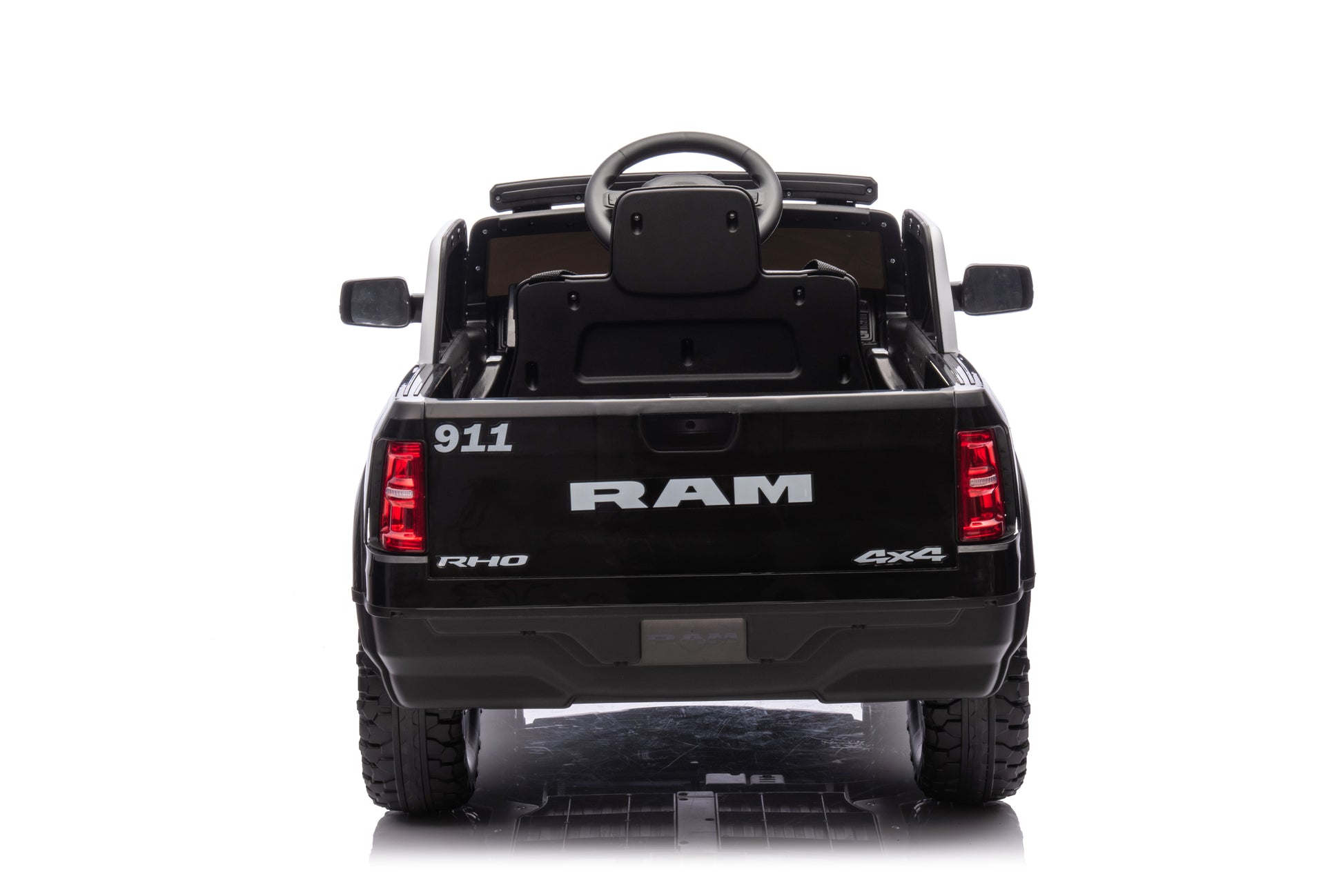 Dětské elektrické policejní auto RAM 1500 RHO Super Truck + dálkový ovladač - Image 2