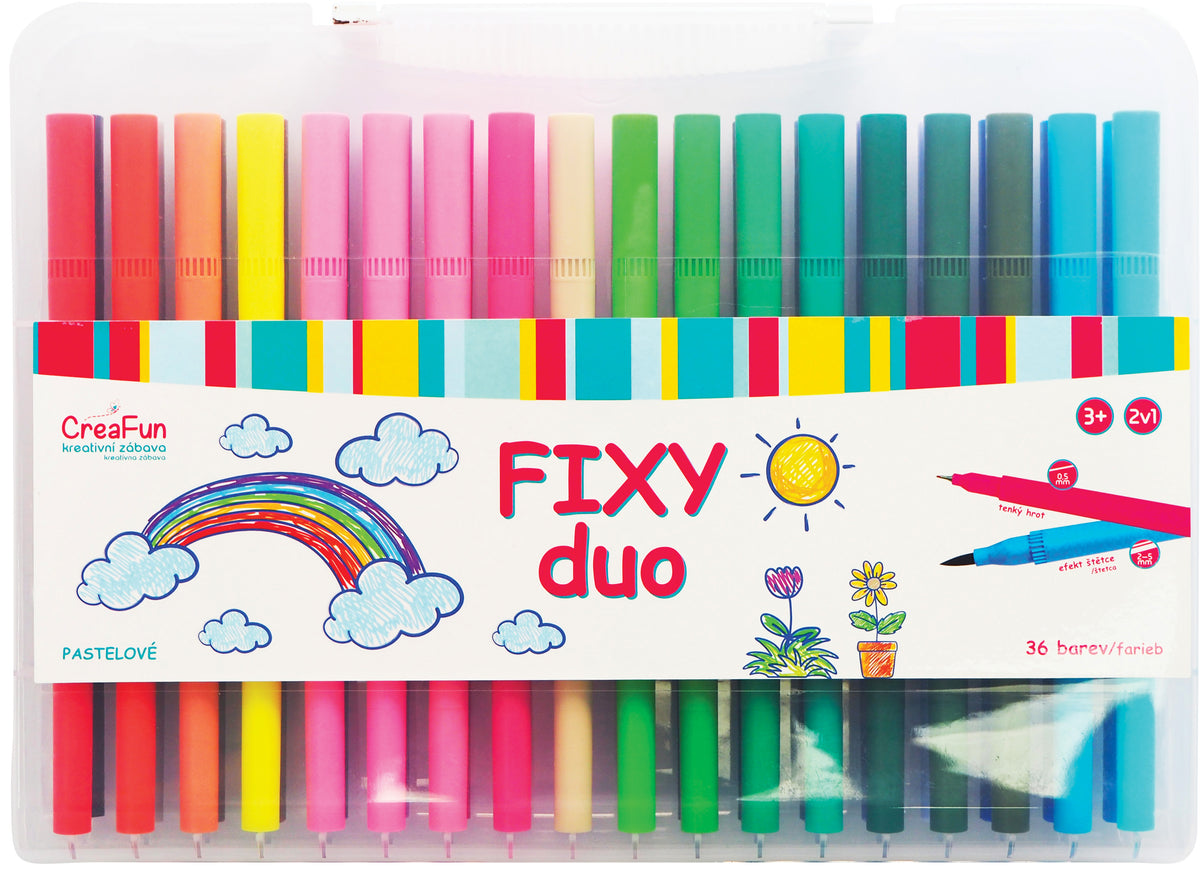 CreaFun - Fixy DUO 36 barev