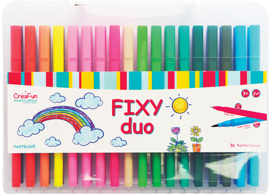 CreaFun - Fixy DUO 36 barev