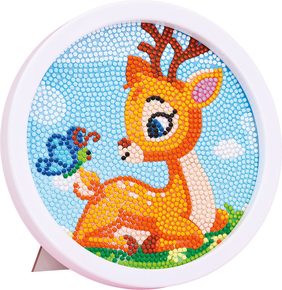 Diamantové malování s rámem - Kreslený koloušek 17 cm - Image 2