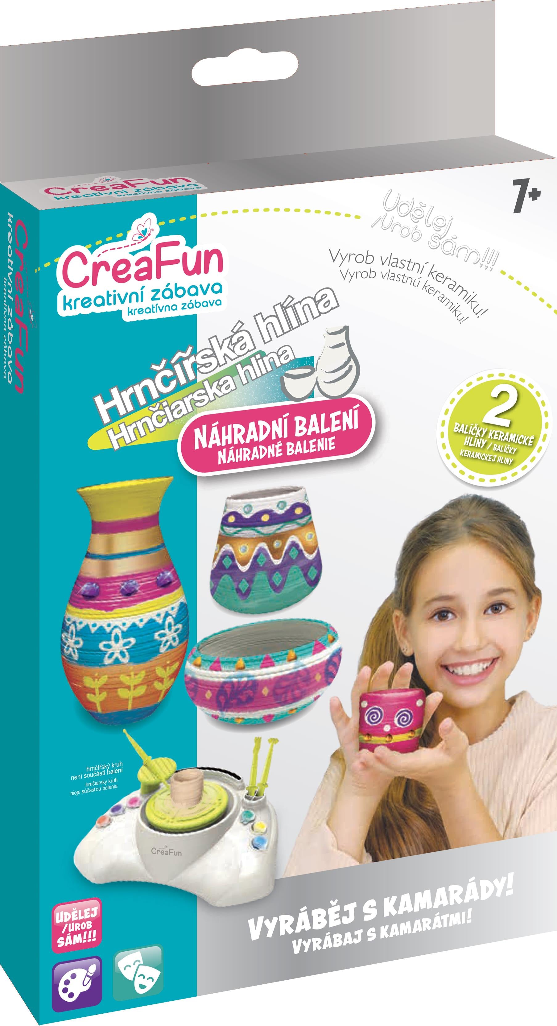 CreaFun - Hrnčířská hlína 1kg