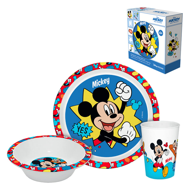 Mickey jídelní set 3ks