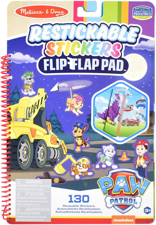Melissa & Doug - TLAPKOVÁ PATROLA - Kniha se samolepkami - Mise ultimátní záchrany