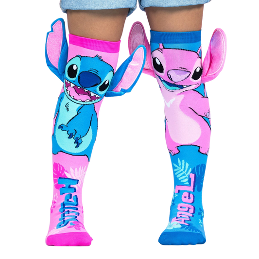 Madmia - Bláznivé podkolenky STITCH a ANGEL