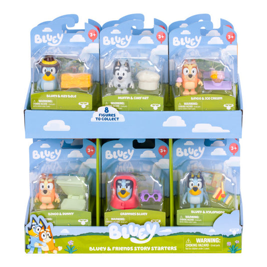 Bluey Story Starter figurka 1 ks - vícedruhů