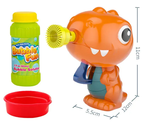 Bubble Fun Bublifuk Dinosaurus s náplní 60 ml - oranžový - Image 2