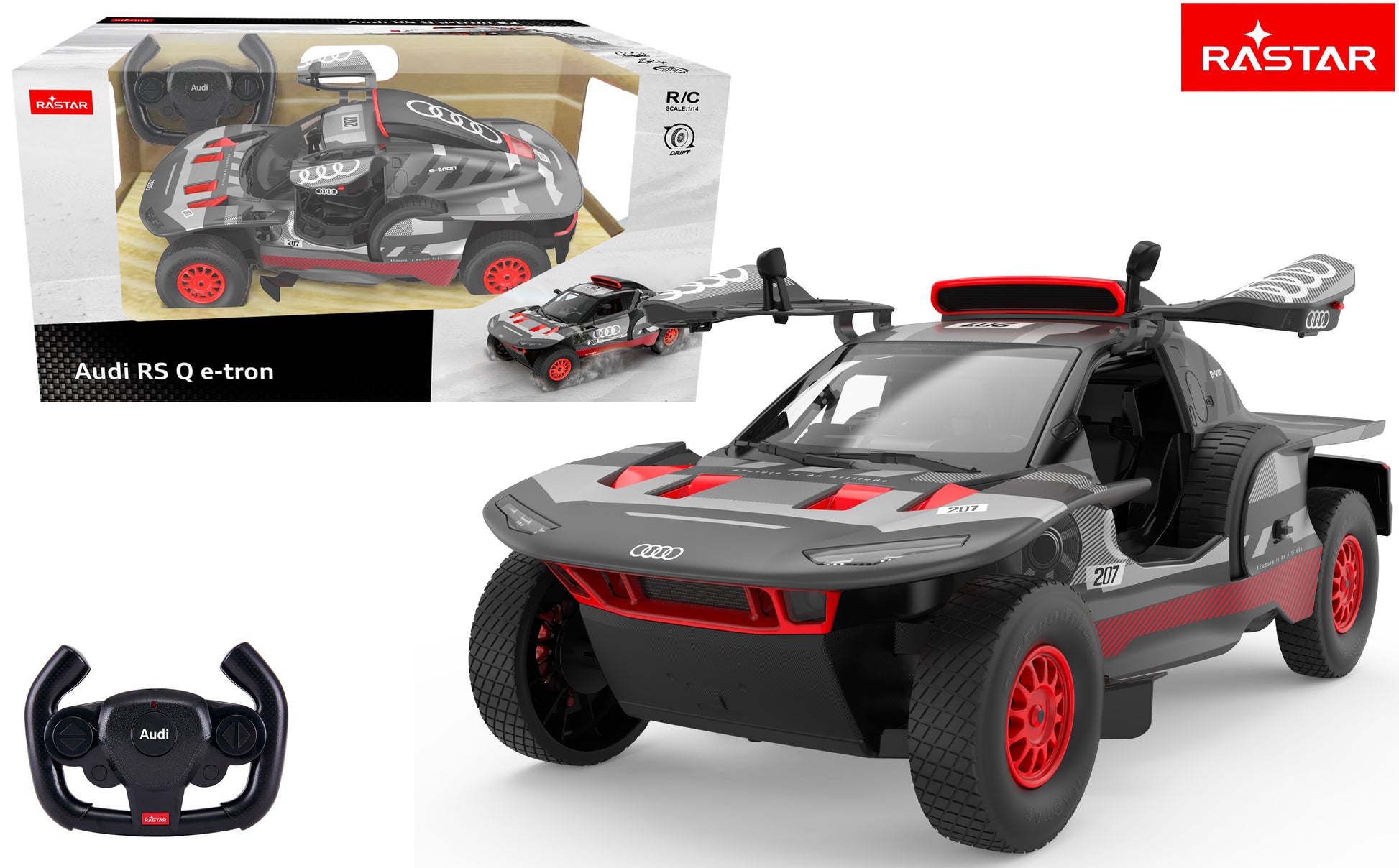 Rastar R/C 1:14 AUDI RS Q e-tron