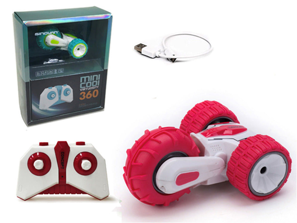 R/C Kaskadérské auto 360 trojkolka mini 2 druhy