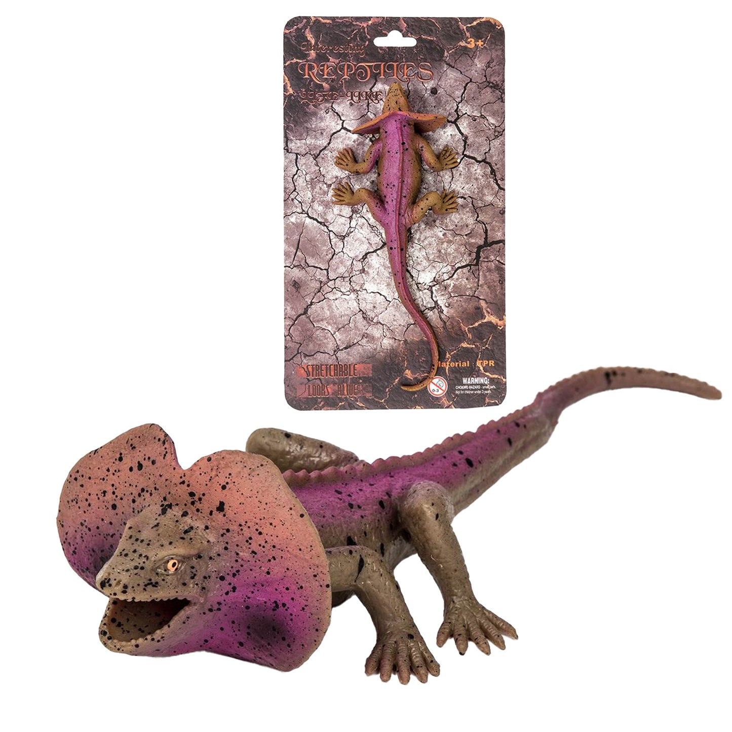 Živá příroda: Japalura Splendida - realistický model hada (61 cm)