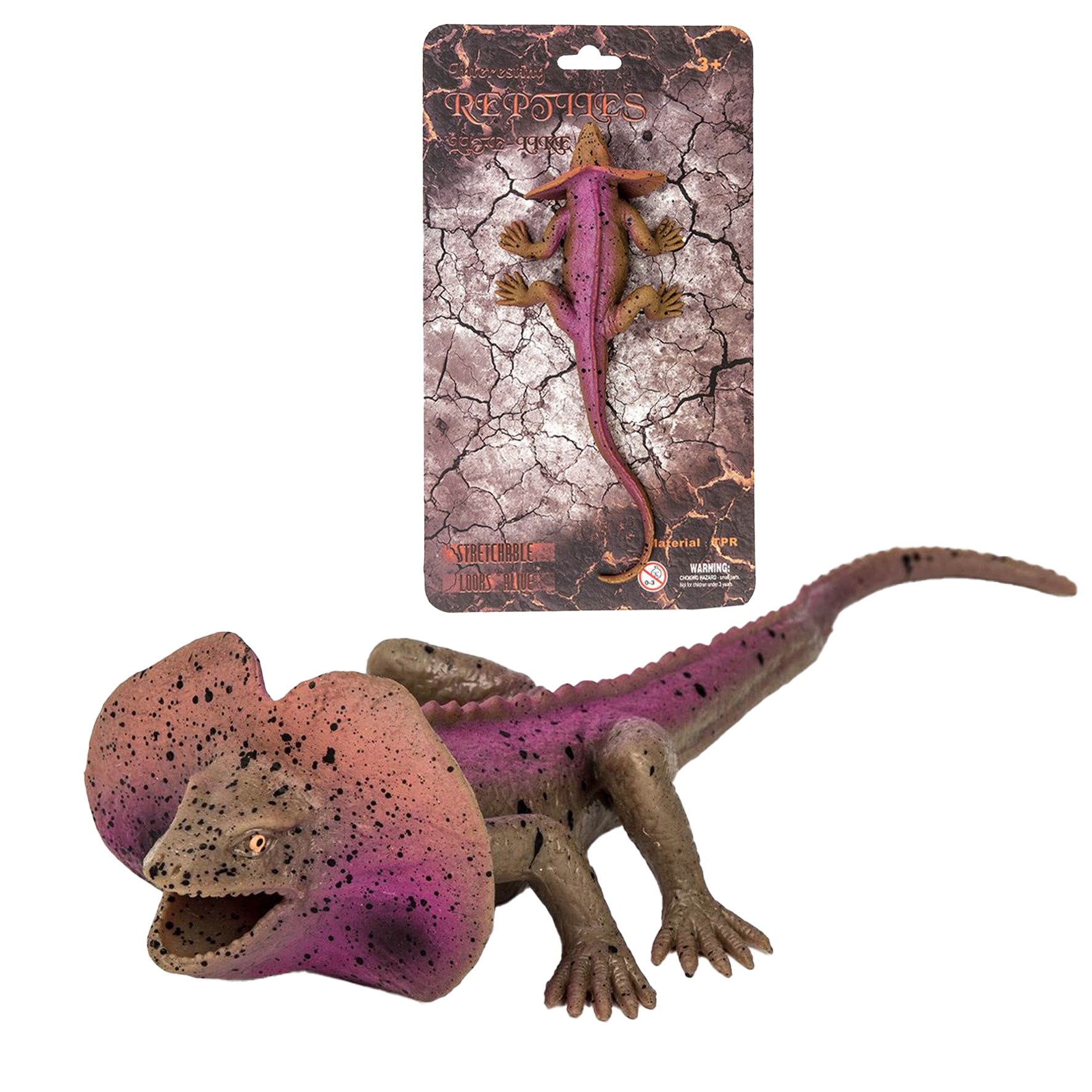 Živá příroda: Japalura Splendida - realistický model hada (61 cm)