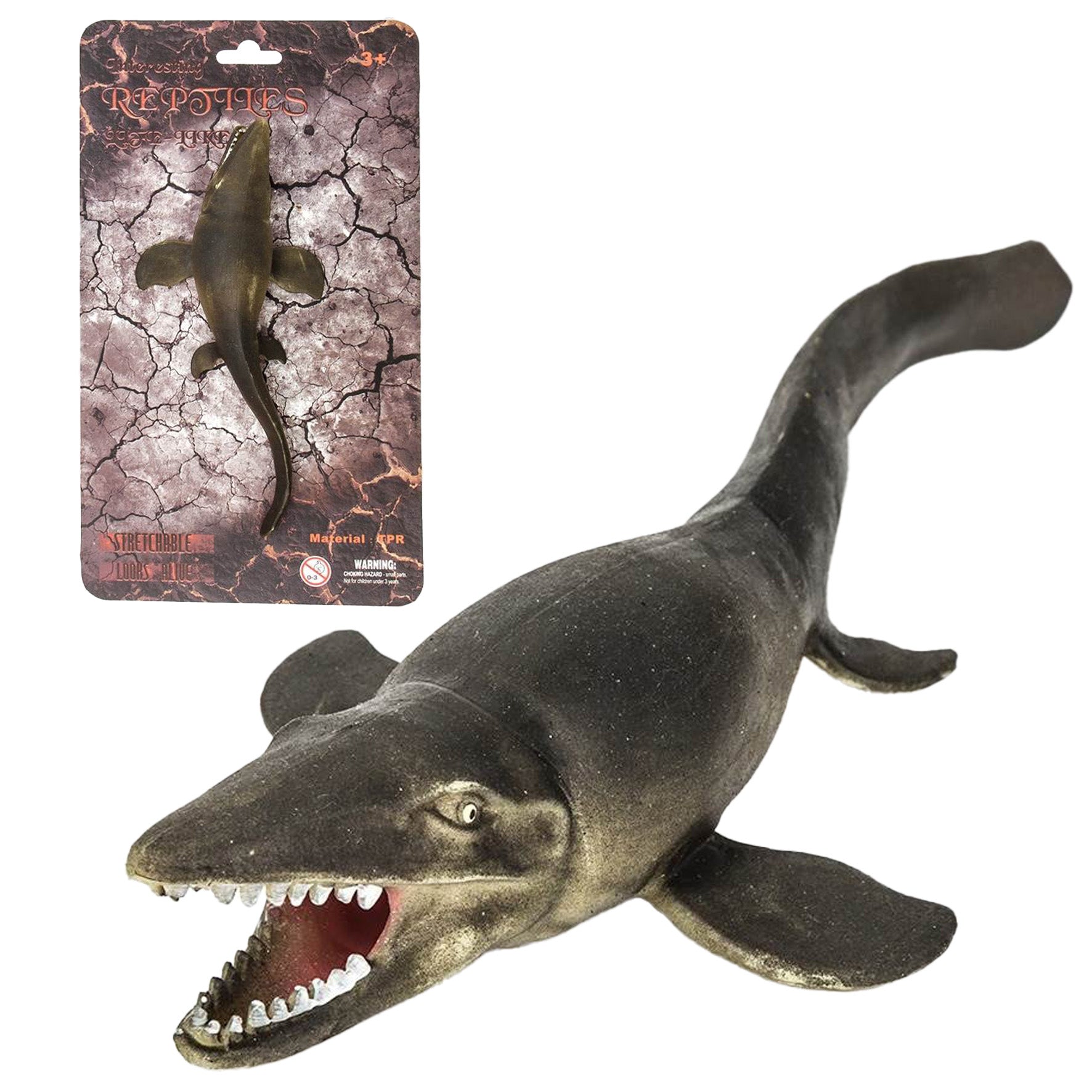 Živá příroda: Sandfish - realistický model hada (20 cm)
