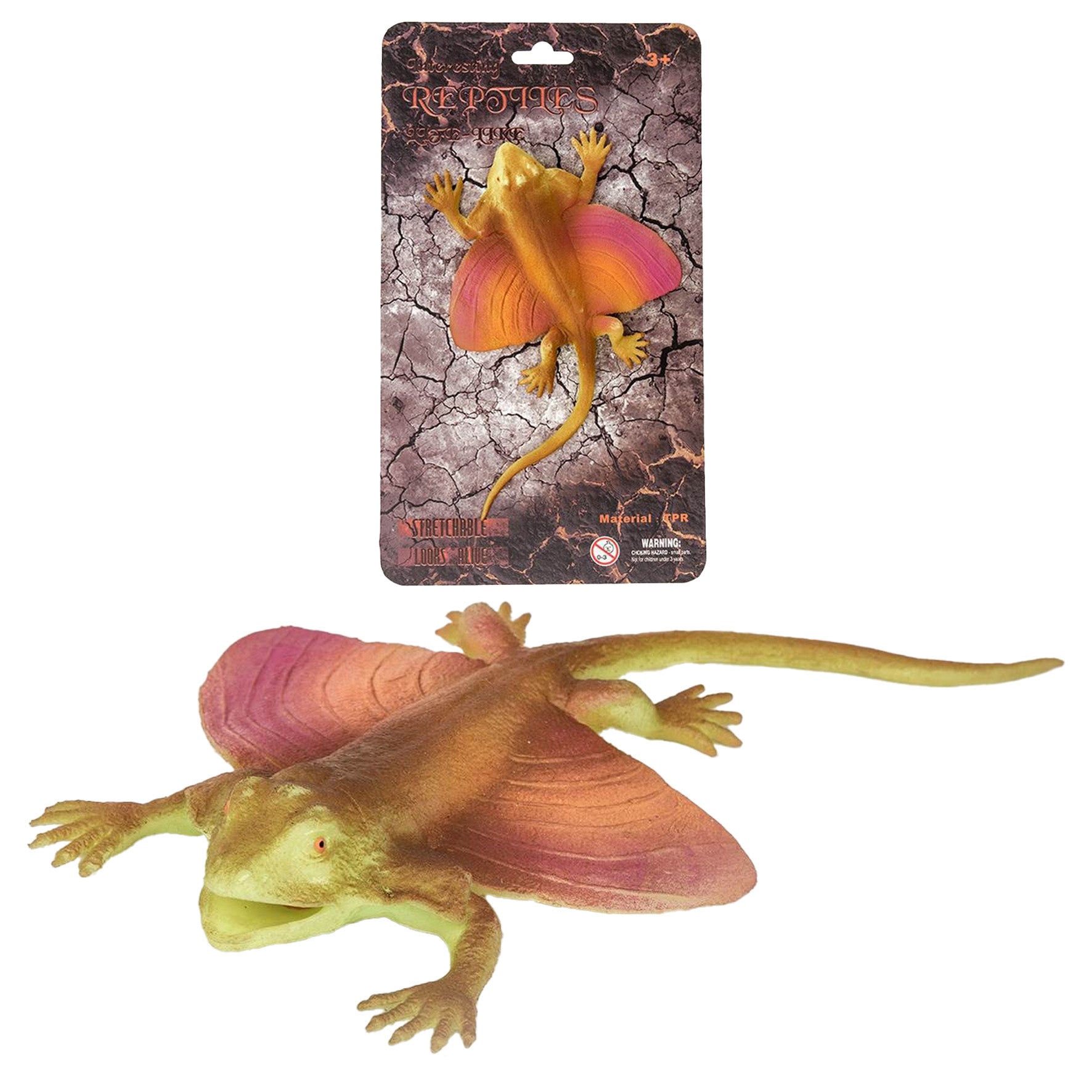 Živá příroda: Flying Lizard - realistický model hada (48 cm)