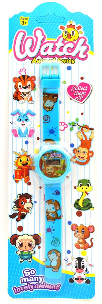 Digitální hodinky zvířátka 20,5 cm - různé druhy