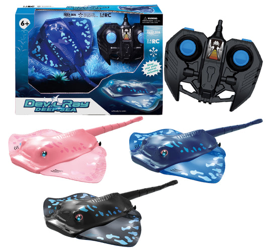 R/C Rejnok Manta s realistickým pohybem - voděodolná, 2.4 GHz