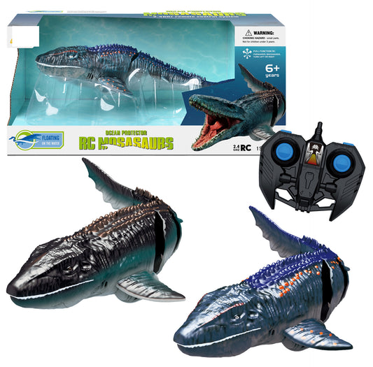 R/C Mosasaurus s realistickým pohybem - voděodolný, 2.4 GHz