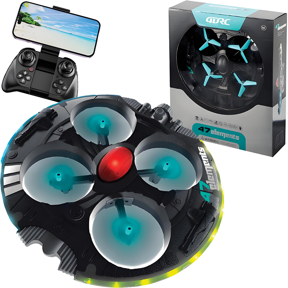 R/C Dron s WiFi kamerou a mlžením