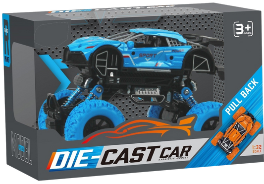 Monster truck 1:32 KLX600-330 zpětné natahování
