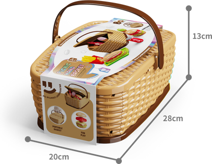 Dětský piknikový košík - Burger set - Image 2
