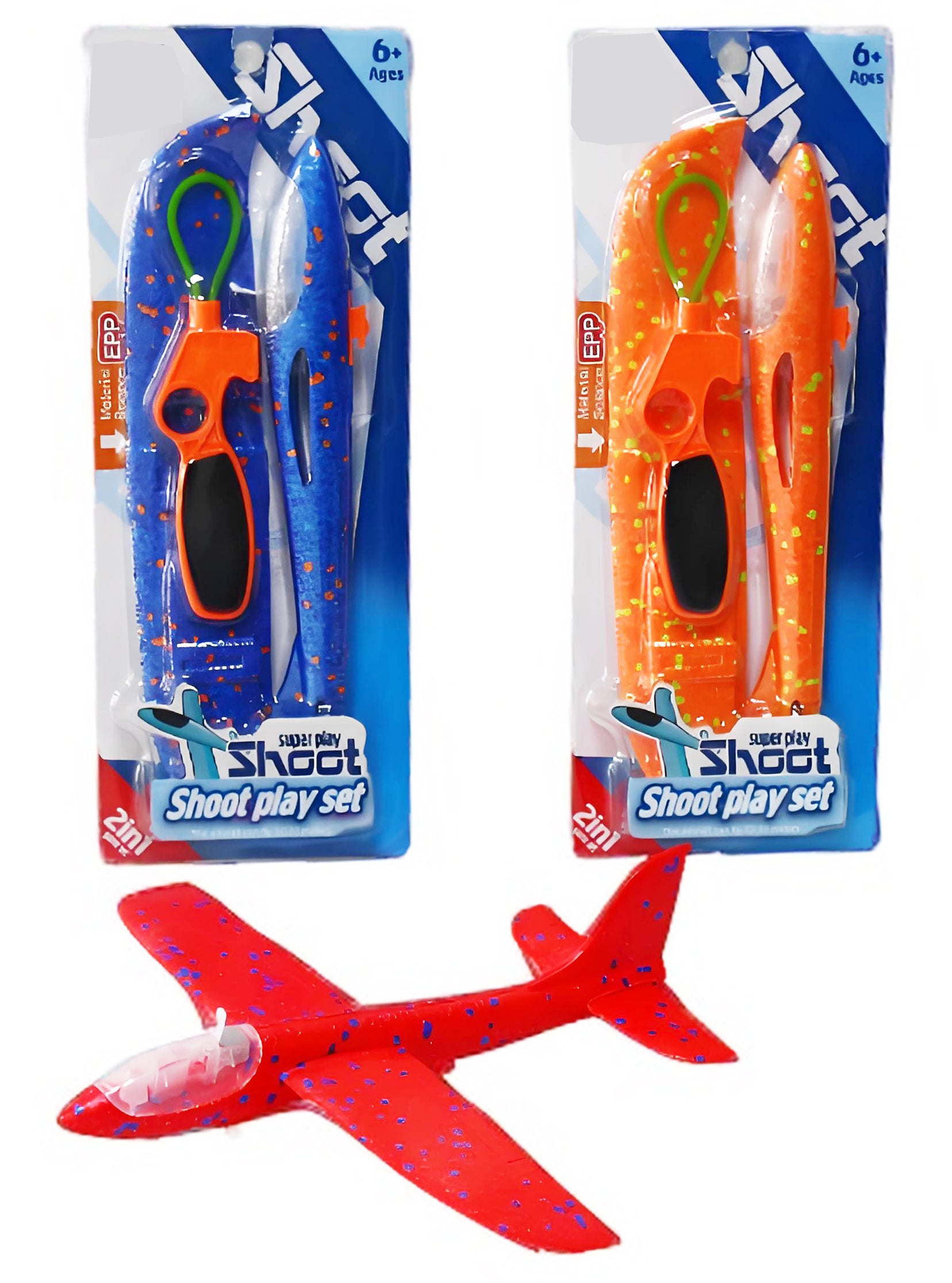 Letadlo vystřelovací s LED efekty 34 cm - více druhů - Image 2