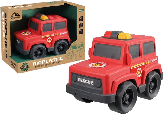 Bioplastové auto - Hasiči 17 cm