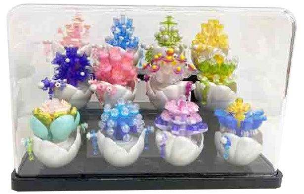 FLORIST Průhledný výstavní box pro mini stavebnice