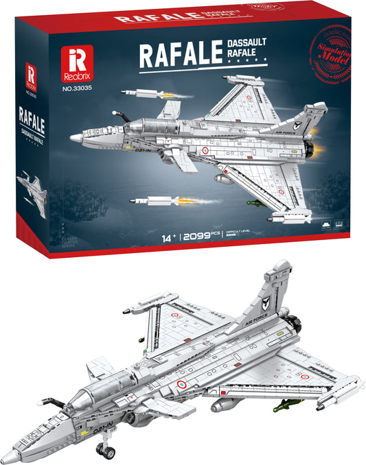 Stavebnice Stíhačky Rafale - 2099 Dílků